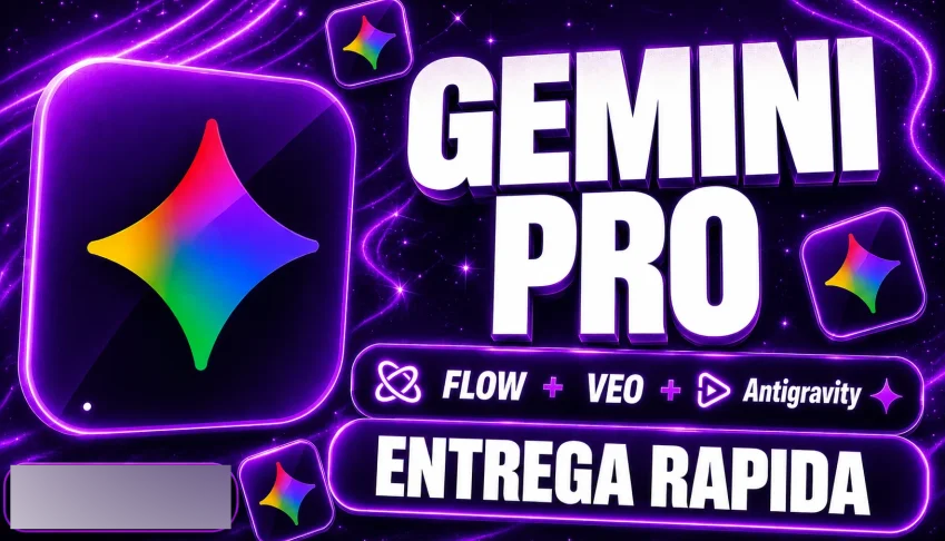 Gemini Pro + Antigravity + Flow 18 mes/30 dias de garantia!