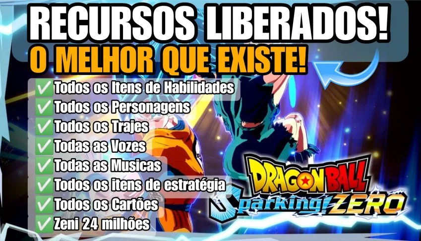 Dragon Ball: Sparking! Zero (PS5) - Habilidade, zeni, trajes