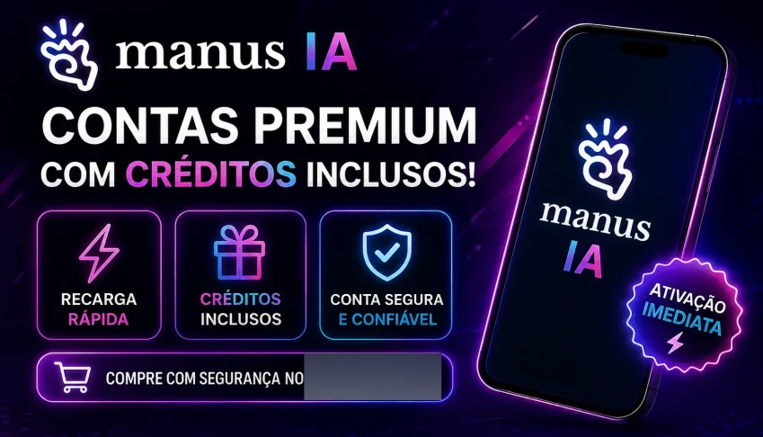 RECARGA MANUS IA | 1800 Creditos A 10000 Creditos | Entrega