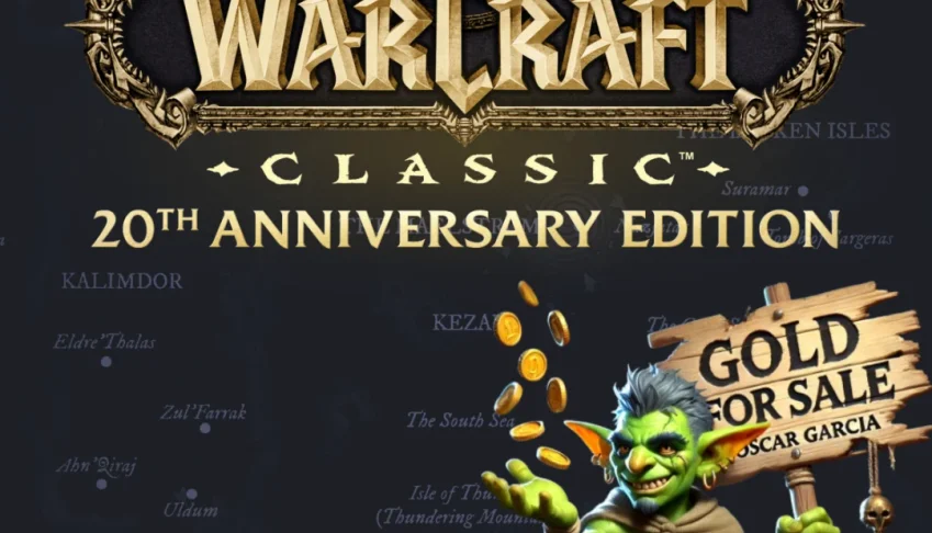 TBC WoW Gold em Todos os servidores