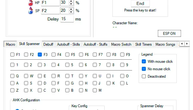 Macro Ragnarok Online -– Macro Tools