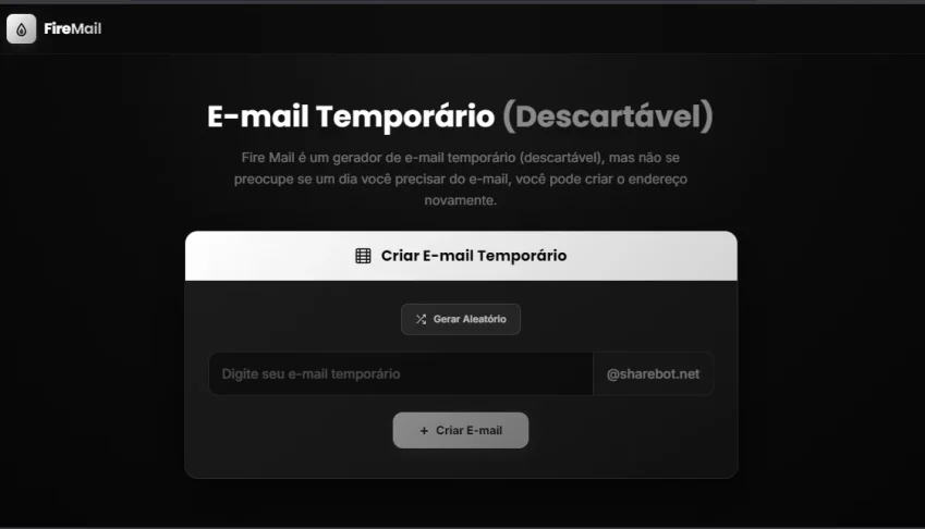 [Promoção] Source de Email Temporario Completa