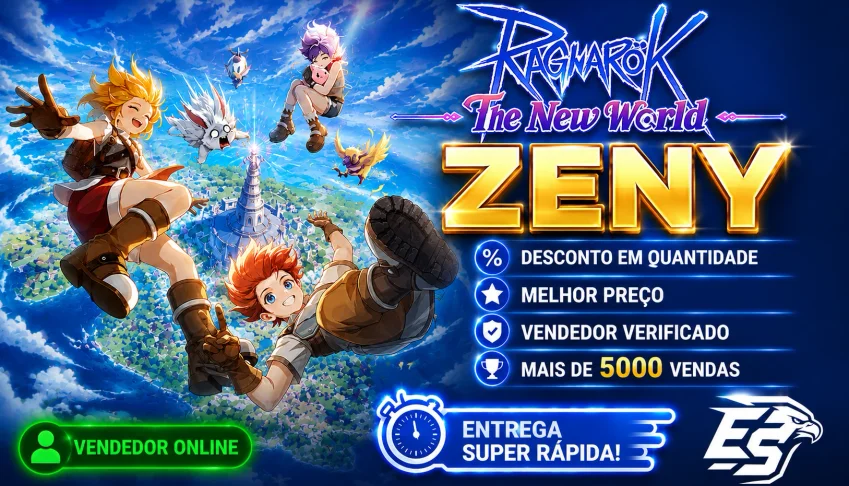 Ragnarok The New World - Zeny -  Desconto Em Quantidade!!