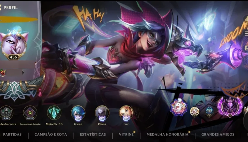 Conta Colecionador High-End Wild Rift | 476 Skins