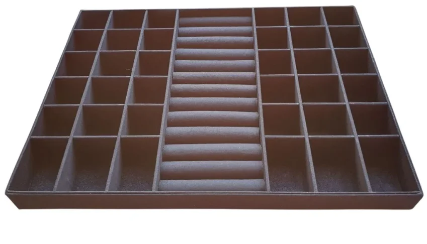 Bandeja Organizadora para Anéis e Brincos - 40 x 30 cm