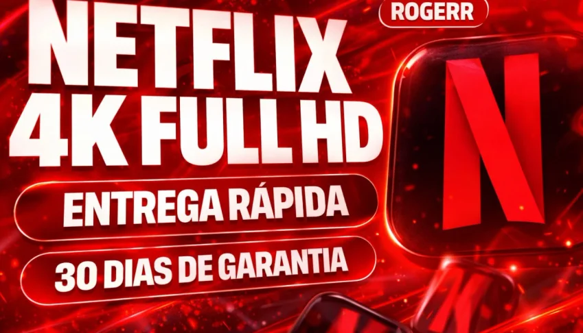 NETFLIX 4K - TELA PRIVADA POR 30 DIAS [ENTREGA AUTOMÁTICA]