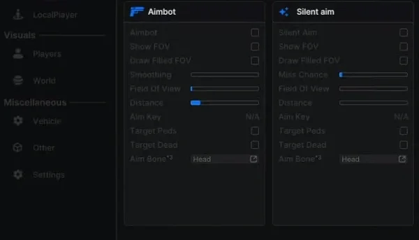 Cheat Painel Gta Fivem