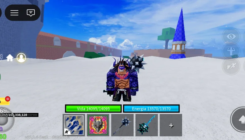 Conta Blox fruit com perm dragon