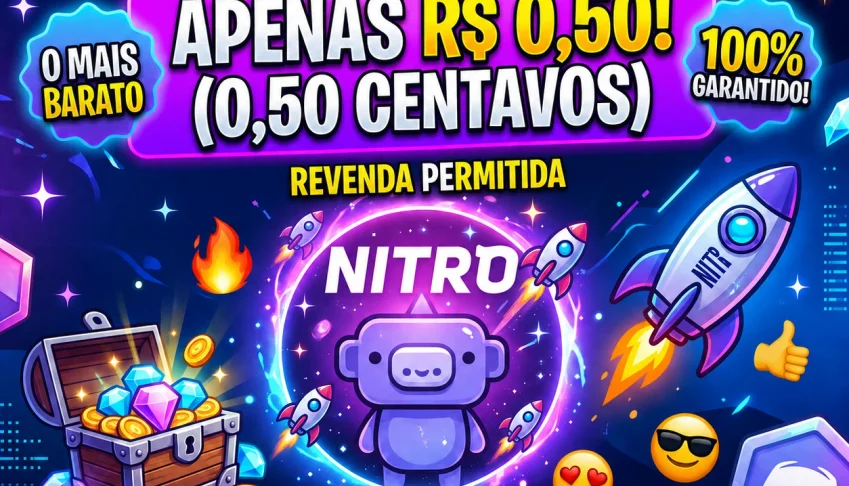 Gerador De Nitro Discord (O Mais Barato)