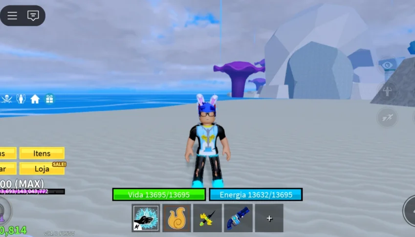 Conta de blox fruits