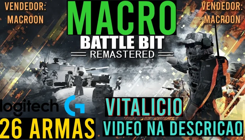 MACRO BattleBit - (VITALICIO) Mouses Logitech