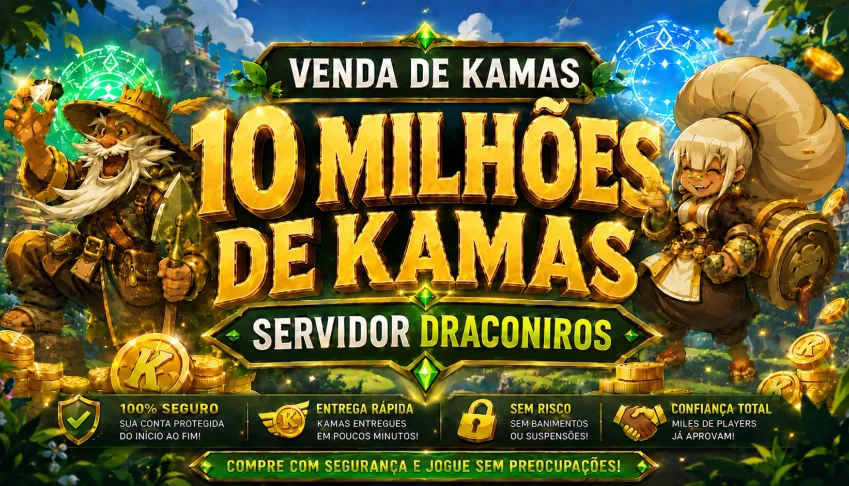 Draconiros 10 Milhões De Kamas Dofus
