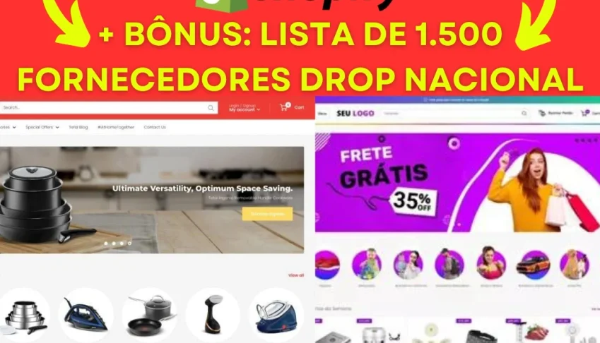 Tema Warehouse Shopify + Bônus – 1.500 Fornecedores Drop