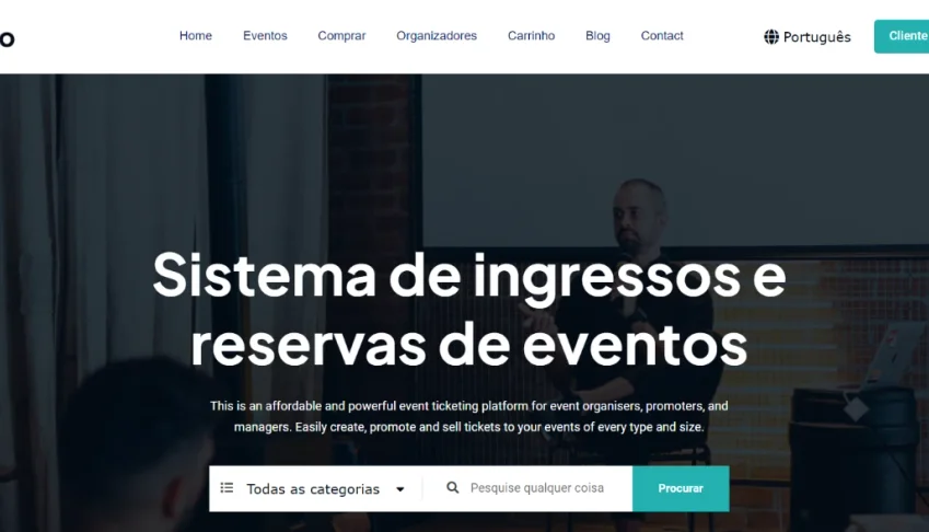 Script Php - Sistema De Reserva De Ingressos Para Eventos em