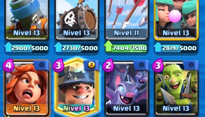 Conta Clash Royale LVL 47 torre