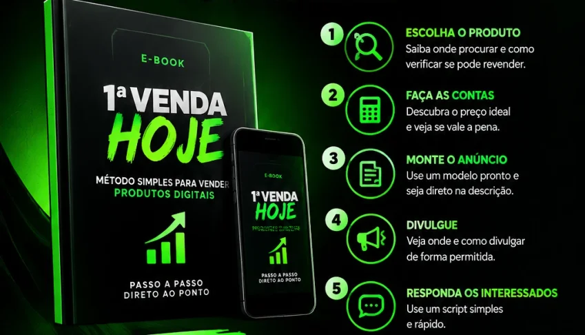 Venda Hoje — Método Simples Para Vender Produtos Digitais