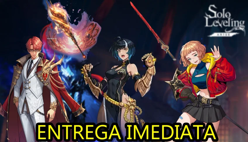 Conta (Cn) Solo Leveling Arise 3 Char Ssr E 2 Armas Ssr