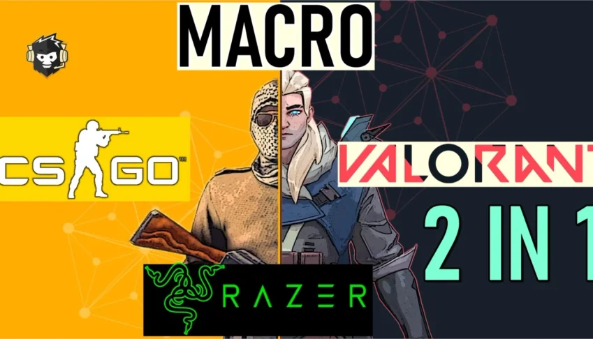 MACRO 2 IN 1 - CS 2 + VALORANT: MOUSES RAZER