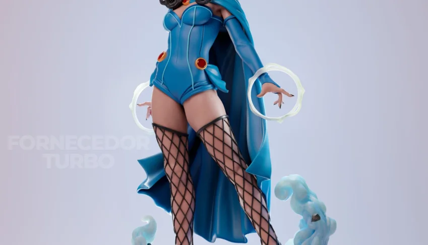 Raven Bombshell 3D - Arquivo .Stl Para Impressão 3D