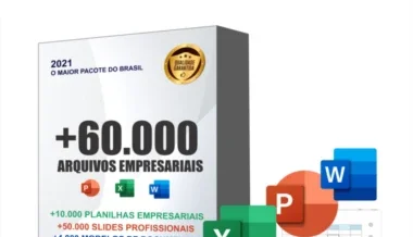 Mega Pacote de planilhas Empresarial