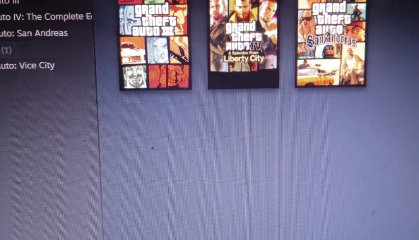 GTA coleção