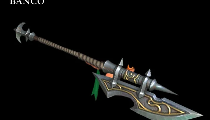 World of Warcraft - Skin de Arma Espada Duas Mãos e Hast