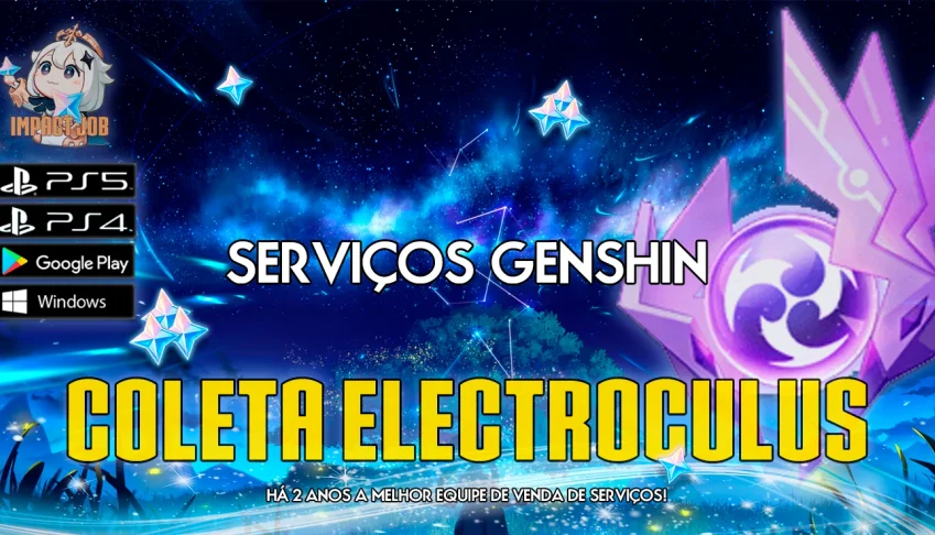 Serviços Genshin - Coleta de Electroculus