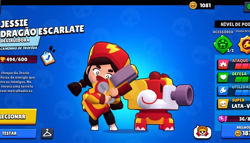 Conta Brawl Stars 20.499 troféus