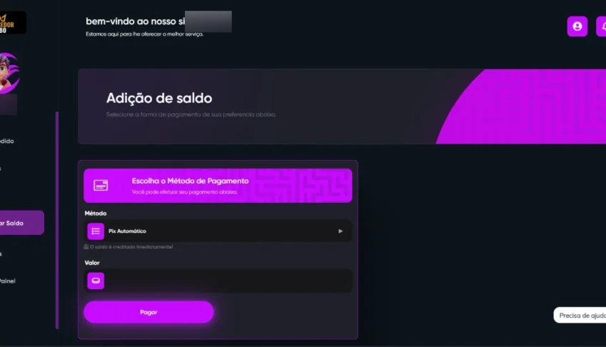 Script Painel Smm - Pix Expay E Mercado Pago + Fornecedor