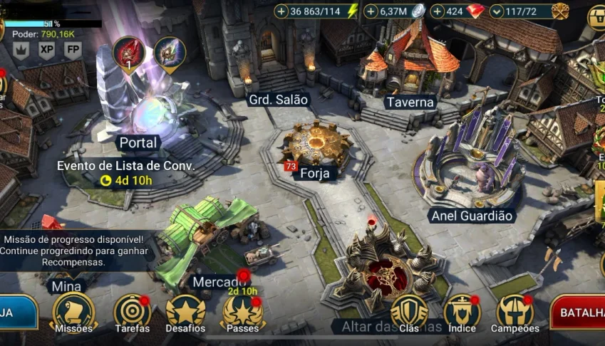 Conta RAID com mítico