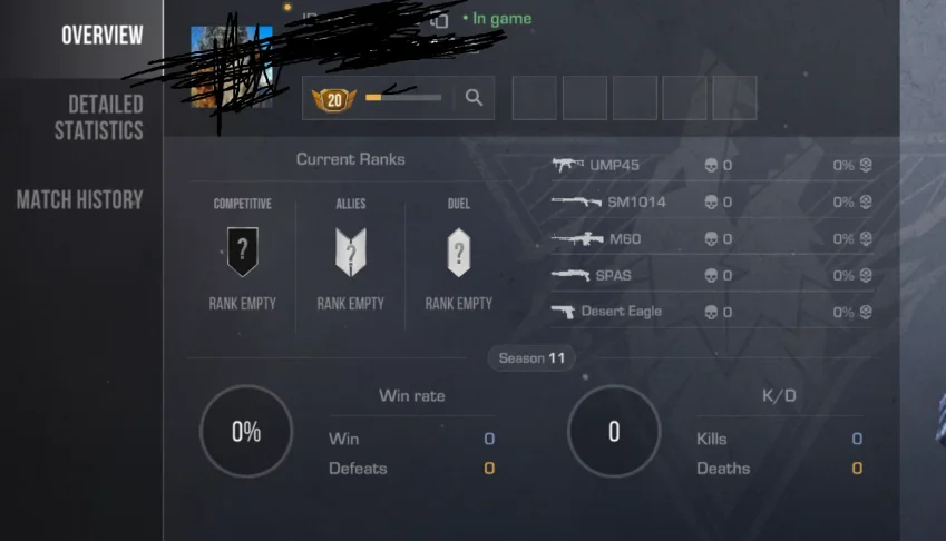 Standoff 2 Upo Qualquer Conta Do  Nivel 0 Ao 20 Vc Cria Eu