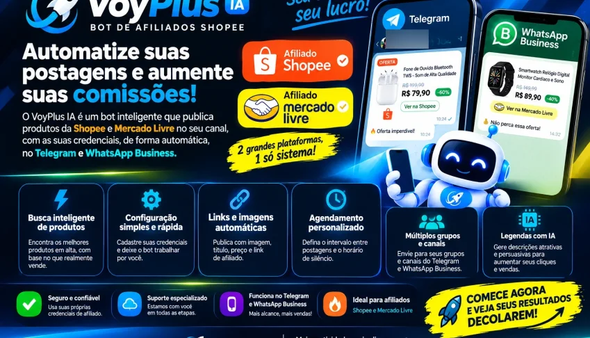 Encontre Ofertas No Mercado Livre E Shopee Automaticamente