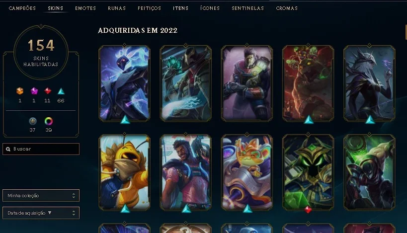 Conta de lol barata