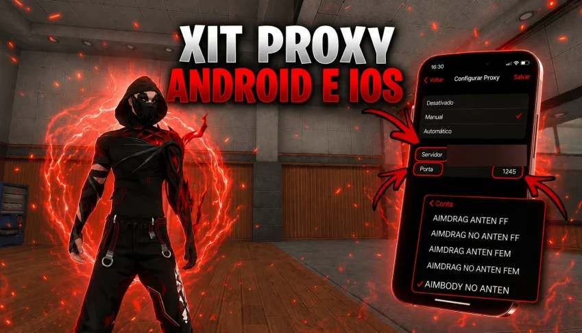 Xit Proxy Permanente Android É Ios 100% Anti Ban Para Princi