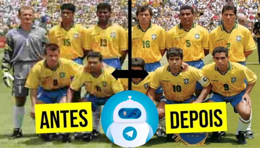 Bot editor de fotos - inteligência artificial