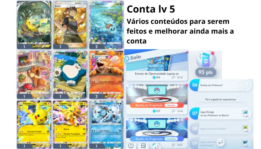 Conta Inincial Ótimo RNG para Pikachu Ex meta