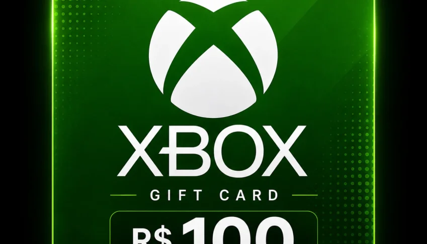 MICROSOFT GIFT CARD XBOX R$100 REAIS