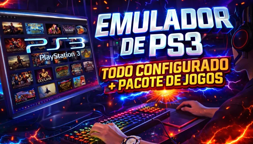 Emulador De Ps3 - Super Pacote De Jogos - Entrega Automática