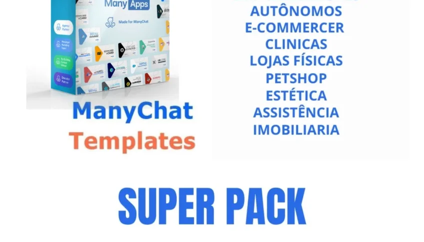 Pack 20 fluxos para manychat
