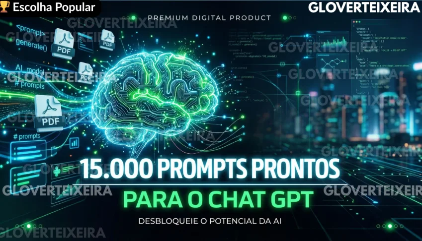 +15.000 Prompts Premium Para Chat GPT