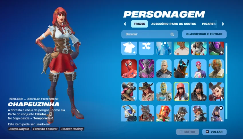 Conta Fortnite OG com itens da T1 + Skin Glow