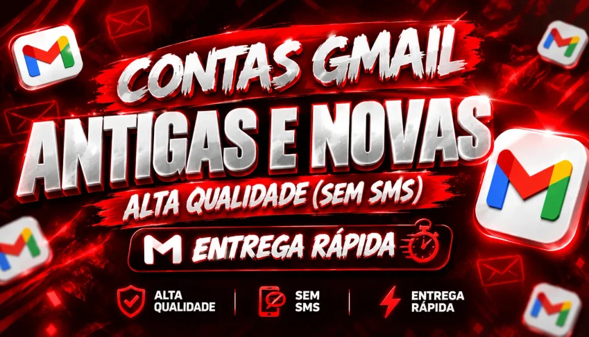Contas Gmail Novas E Antigas | Brasil