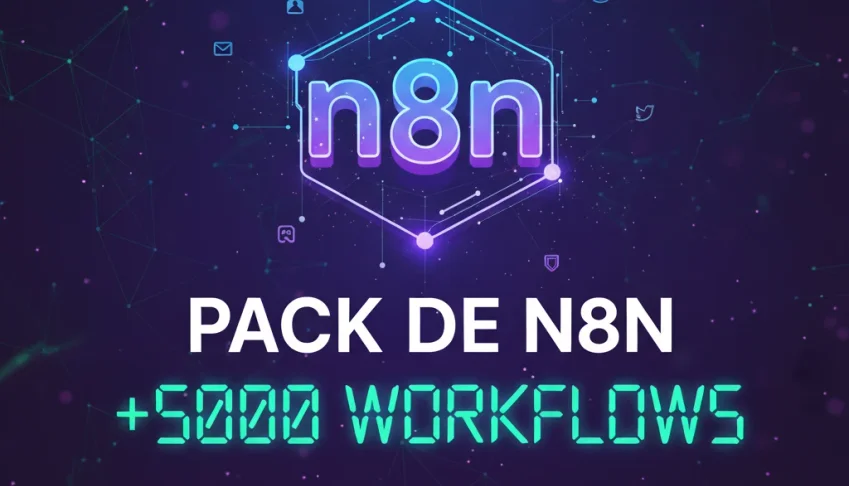 n8n 🔥 +5000 Workflows prontos para n8n – Mega Coleção!