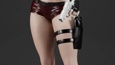 Claire Redfield Hunter Mod STL