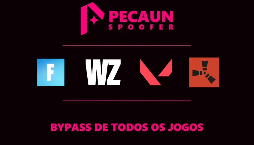 Pecaun Spoofer | Unban em qualquer jogo (Vitalício)