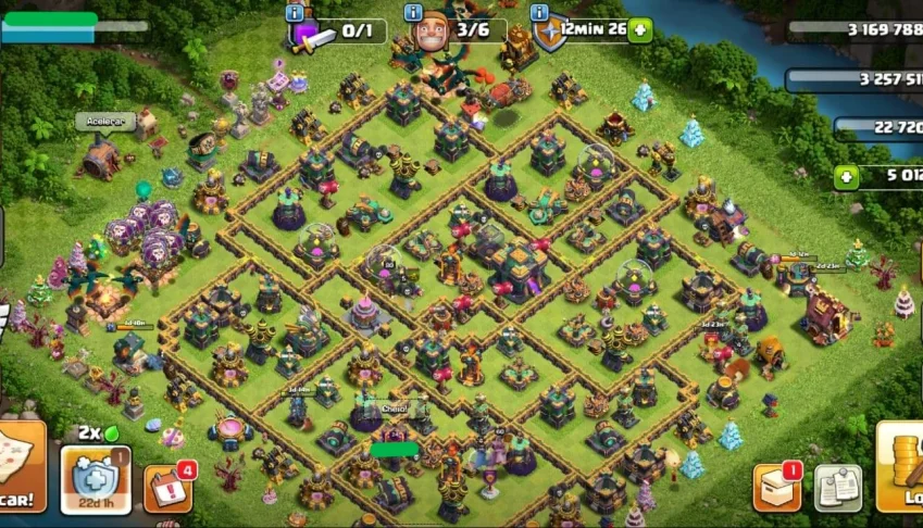 Conta Clash Of Clans Cv14