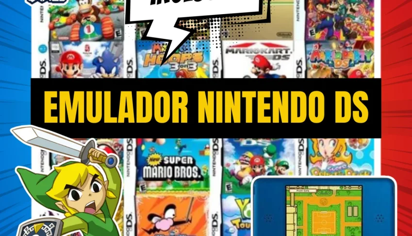 Pack Emulador Nintendo DS para PC + Coleção de Jogos!