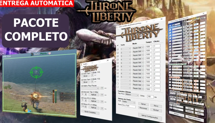 Throne and Liberty Pacote Completo