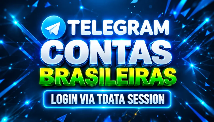 Conta Telegram Brasileira - Contas TDATA