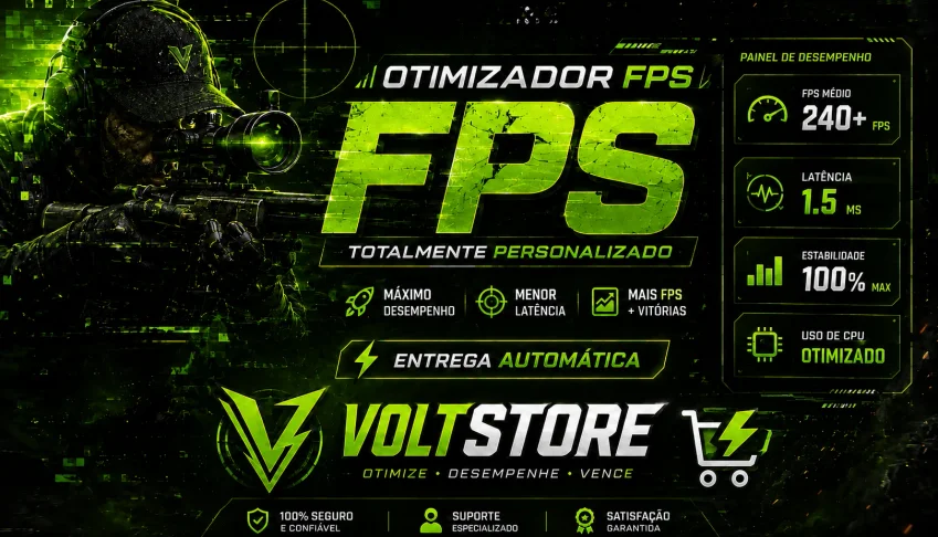 WINDOWS OTIMIZADO FPS+ | PERFORMANCE PACK 2026 🔥